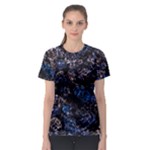 Rocky Lake Reflection  Women s Sport Mesh T-Shirt