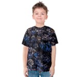 Rocky Lake Reflection  Kids  Cotton T-Shirt