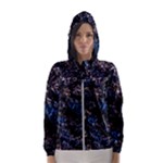 Rocky Lake Reflection  Women s Hooded Windbreaker