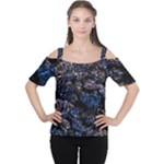 Rocky Lake Reflection  Cutout Shoulder T-Shirt