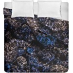 Rocky Lake Reflection  Duvet Cover Double Side (King Size)