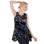 Rocky Lake Reflection  Side Drop Tank Tunic