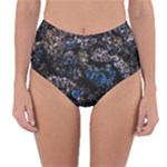 Rocky Lake Reflection  Reversible High-Waist Bikini Bottoms