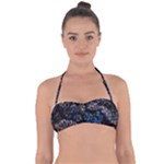 Rocky Lake Reflection  Tie Back Bikini Top