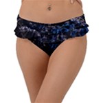 Rocky Lake Reflection  Frill Bikini Bottoms