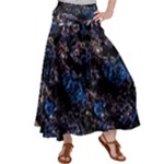 Rocky Lake Reflection  Women s Satin Palazzo Pants