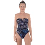 Rocky Lake Reflection  Tie Back One Piece Swimsuit