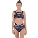 Rocky Lake Reflection  Bandaged Up Bikini Set 