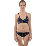 Rocky Lake Reflection  Wrap Around Bikini Set