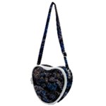 Rocky Lake Reflection  Heart Shoulder Bag