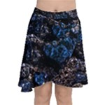 Rocky Lake Reflection  Chiffon Wrap Front Skirt