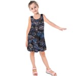 Rocky Lake Reflection  Kids  Sleeveless Dress