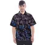 Rocky Lake Reflection  Men s Short Sleeve Shirt