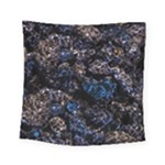 Rocky Lake Reflection  Square Tapestry (Small)