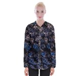 Rocky Lake Reflection  Womens Long Sleeve Shirt