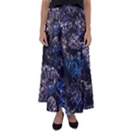 Rocky Lake Reflection  Flared Maxi Skirt