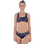 Rocky Lake Reflection  Criss Cross Bikini Set