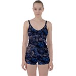 Rocky Lake Reflection  Tie Front Two Piece Tankini