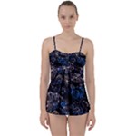 Rocky Lake Reflection  Babydoll Tankini Set