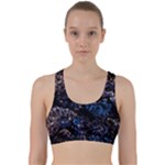 Rocky Lake Reflection  Back Weave Sports Bra