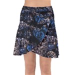 Rocky Lake Reflection  Wrap Front Skirt