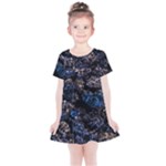 Rocky Lake Reflection  Kids  Simple Cotton Dress