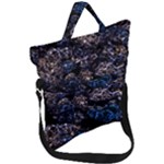 Rocky Lake Reflection  Fold Over Handle Tote Bag