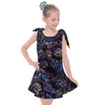 Rocky Lake Reflection  Kids  Tie Up Tunic Dress