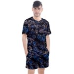 Rocky Lake Reflection  Men s Mesh T-Shirt and Shorts Set