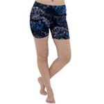 Rocky Lake Reflection  Lightweight Velour Yoga Shorts