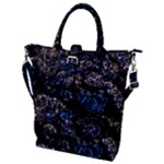 Rocky Lake Reflection  Buckle Top Tote Bag