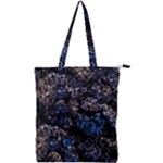 Rocky Lake Reflection  Double Zip Up Tote Bag