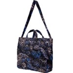 Rocky Lake Reflection  Square Shoulder Tote Bag