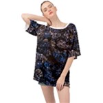 Rocky Lake Reflection  Oversized Chiffon Top