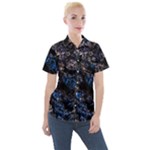 Rocky Lake Reflection  Women s Short Sleeve Pocket Shirt