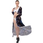 Rocky Lake Reflection  Maxi Chiffon Beach Wrap