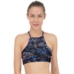 Rocky Lake Reflection  Halter Bikini Top