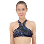 Rocky Lake Reflection  High Neck Bikini Top