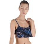 Rocky Lake Reflection  Layered Top Bikini Top 