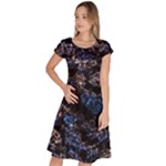 Rocky Lake Reflection  Classic Short Sleeve Dress