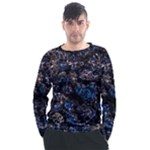 Rocky Lake Reflection  Men s Long Sleeve Raglan T-Shirt