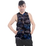 Rocky Lake Reflection  Men s Sleeveless Hoodie