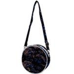 Rocky Lake Reflection  Crossbody Circle Bag