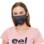 Rocky Lake Reflection  Crease Cloth Face Mask (Adult)