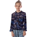 Rocky Lake Reflection  Kids  Frill Detail T-Shirt