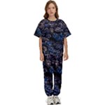 Rocky Lake Reflection  Kids  T-Shirt and Pants Sports Set