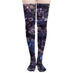 Rocky Lake Reflection  Thigh High Stockings