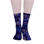 Rocky Lake Reflection  Smooth Crew Length Tube Socks