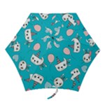 Birtay Cats Bunnies, Koteto Mini Folding Umbrellas