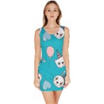 Birtay Cats Bunnies, Koteto Bodycon Dress